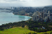 USA - Honolulu - View to Waikiki Beach | 5/95