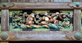 Japan - Nikkō - Three wise monkeys - "See no evil, hear no evil, speak no evil" | 6/127