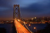 San Francisco - Bay Bridge - View from Treasure Island | 70/125