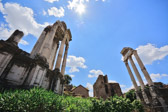 Italien - Rom - Aedes Castoris - Temple of Castor and Pollux | 58/95