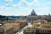 Italien - Rom - Castel Sant’Angelo - Engelsburg - St. Peter's Basilica | 65/95