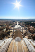 Vatikan - Vatikanstadt - View from the top of St. Peter's Basilica - Petersdom | 82/95