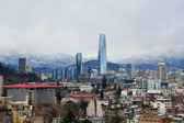 Chile - Santiago - View from Victoria Subercaseaux to Costanera Center | 127/135