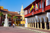 Kolumbien - Cartagena - Plaza de La Aduana | 49/115